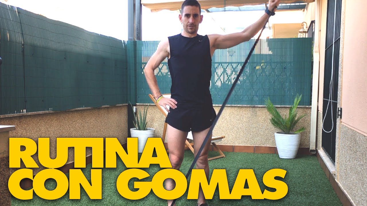 Completa tu entrenamiento: rutina con gomas💪