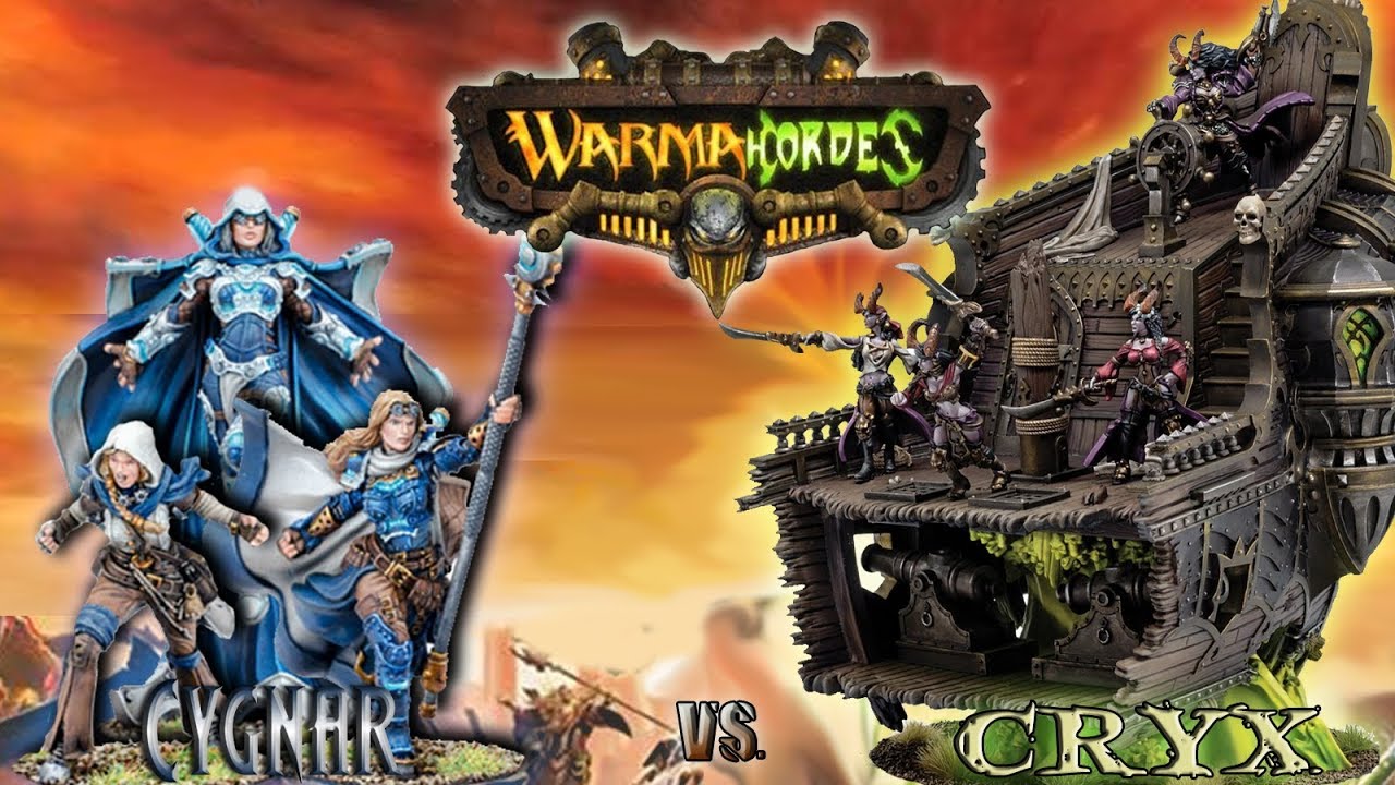 Warmachine & Hordes - Cygnar (Haley 3) vs. Cryx (Skarre3) - 75pt Battle Report