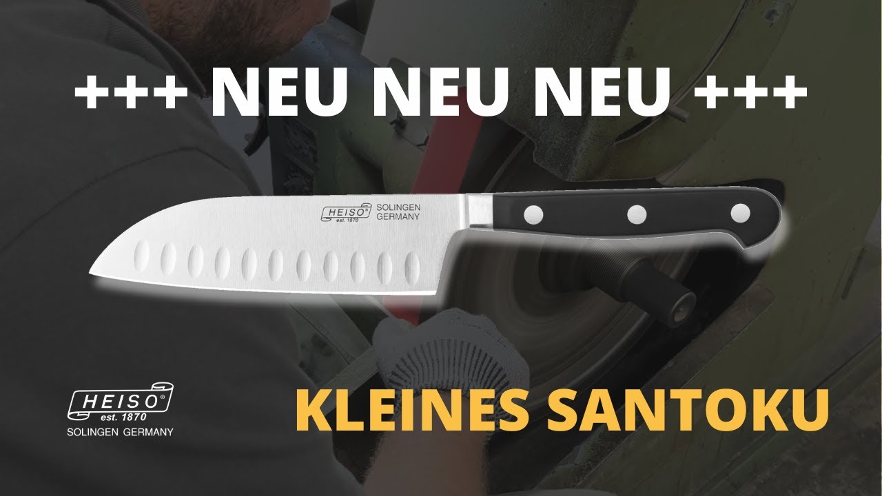 HEISO Neuheit - das kleine Santokumesser mit 14cm Klingenlänge