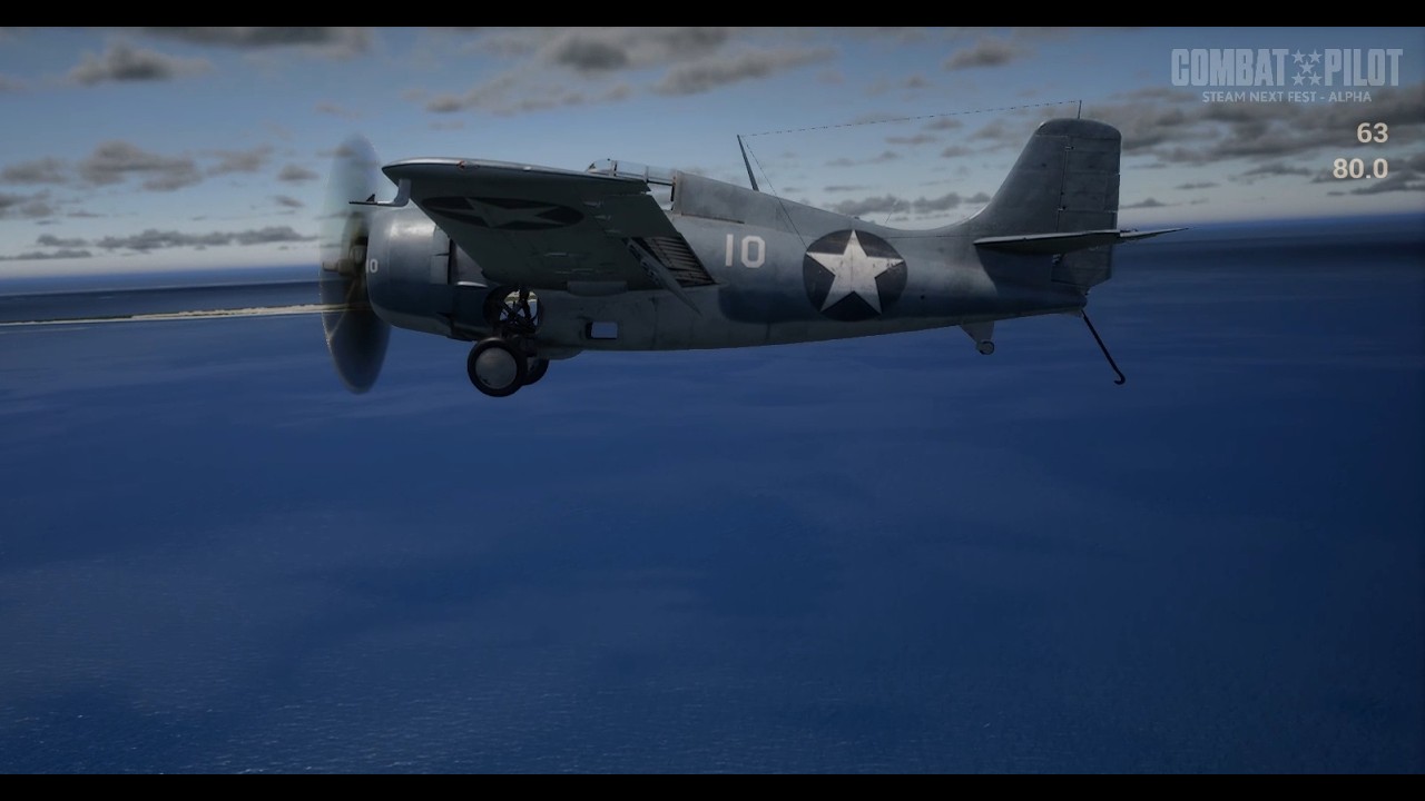 Combat Pilot Carrier Qualification: Gramman F4F