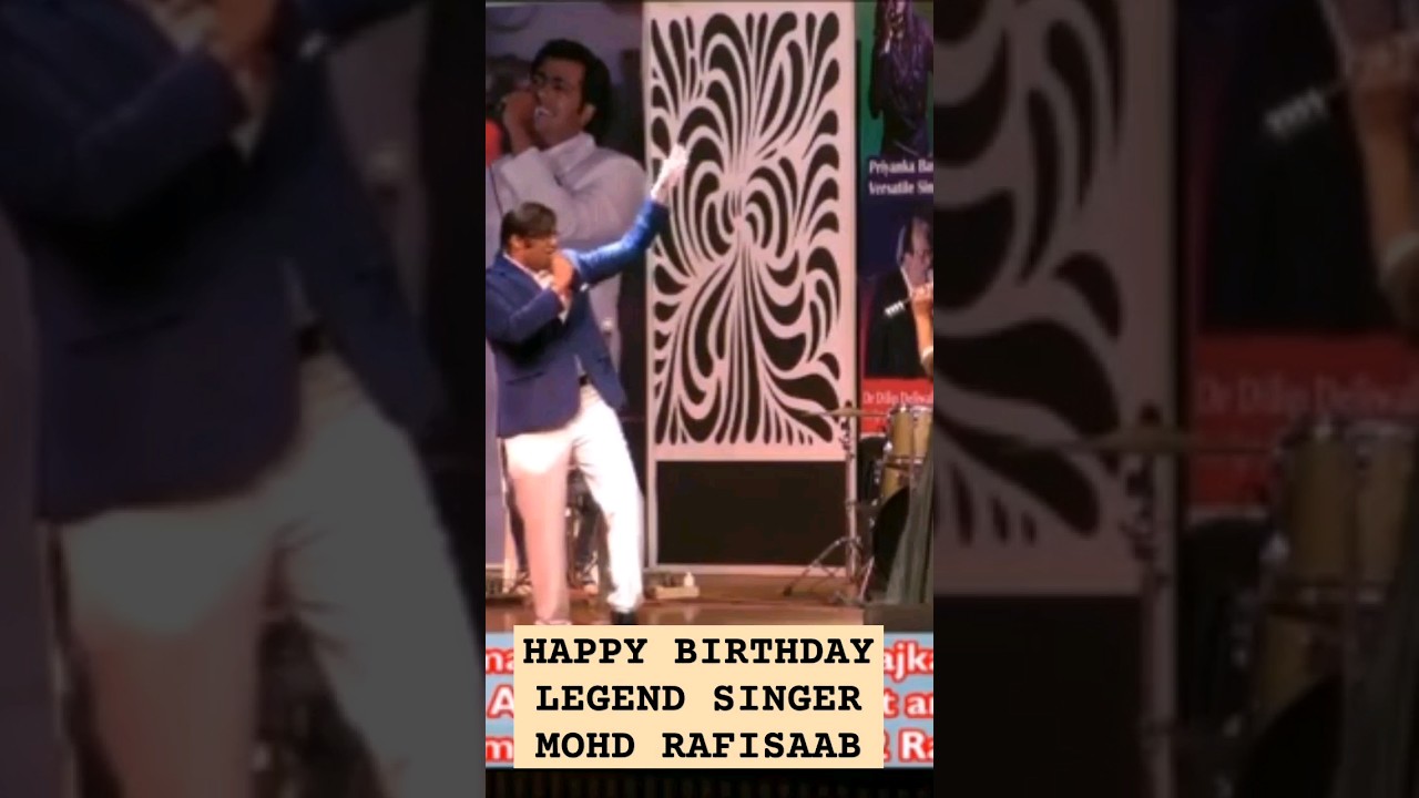 Dedicating Dhamaal Songs on Birthday of Mohd Rafisaab - Aajkal tere & O Hasina by Dr Arpit #shorts