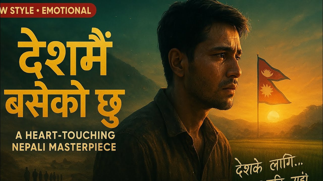 देशमै बसेको छु | Heart Touching Nepali Emotional Song | New Nepali Masterpiece 2025