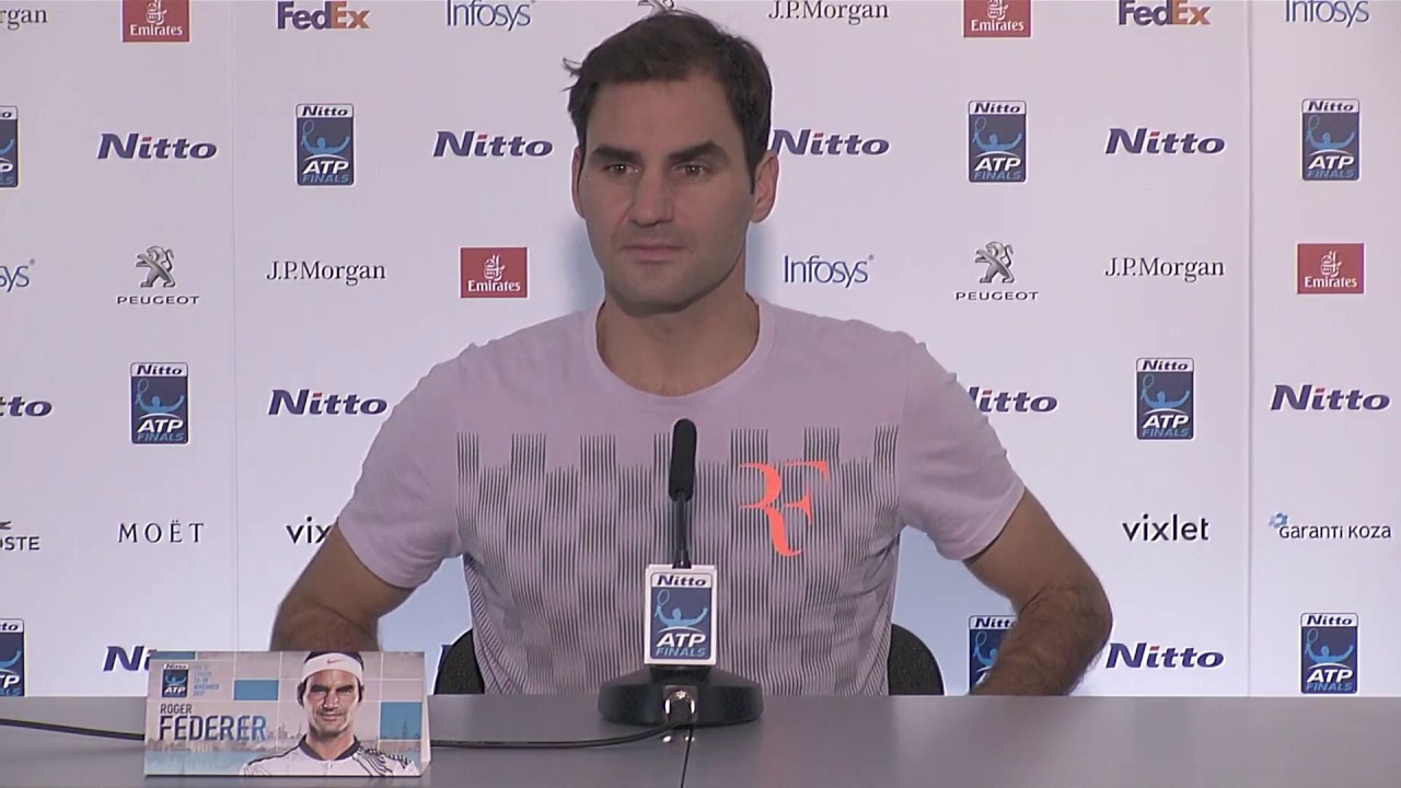 It's all good for Roger Federer heading into ATP Tour semi-finals -PRESS CONFERENCE