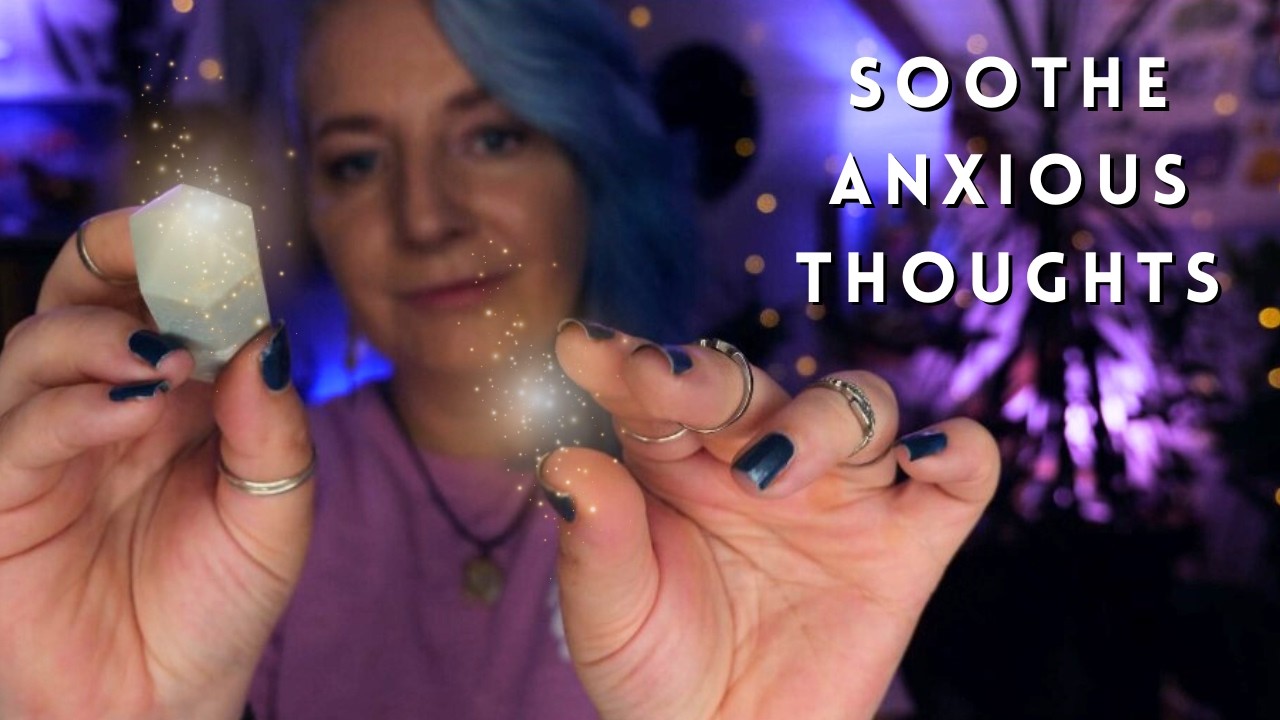 🎇 ASMR Reiki to Soothe Anxious Thoughts 🌠 Plucking Away Blockages - Soft Spoken Healing Session
