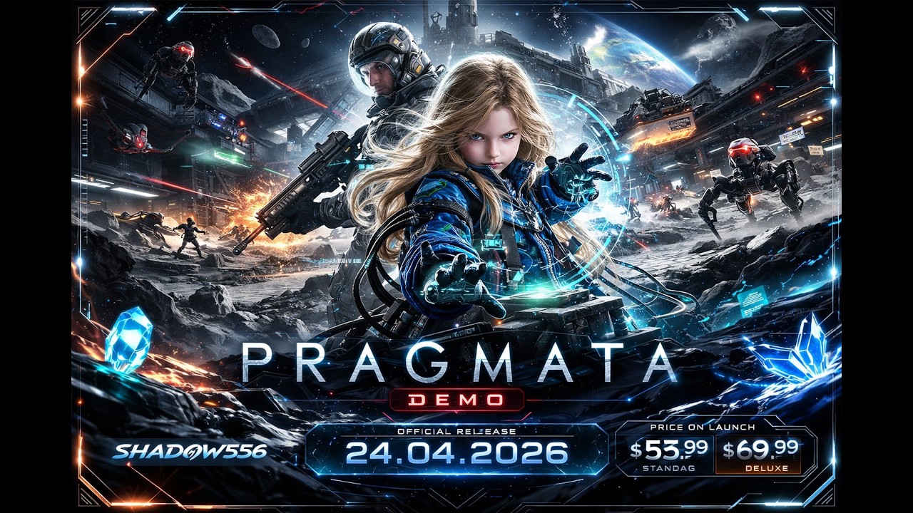 Uma Androide, Um Soldado… A Capcom Criou a IA Perfeita…PRAGMATA Está Testando Você?| PRAGMATA DEMO