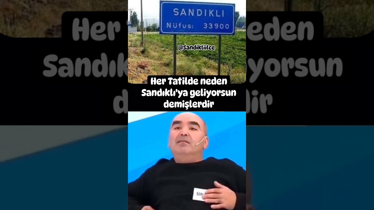 Her Tatilde neden Sandıklı'ya geliyorsun demişlerdir.#sandikli