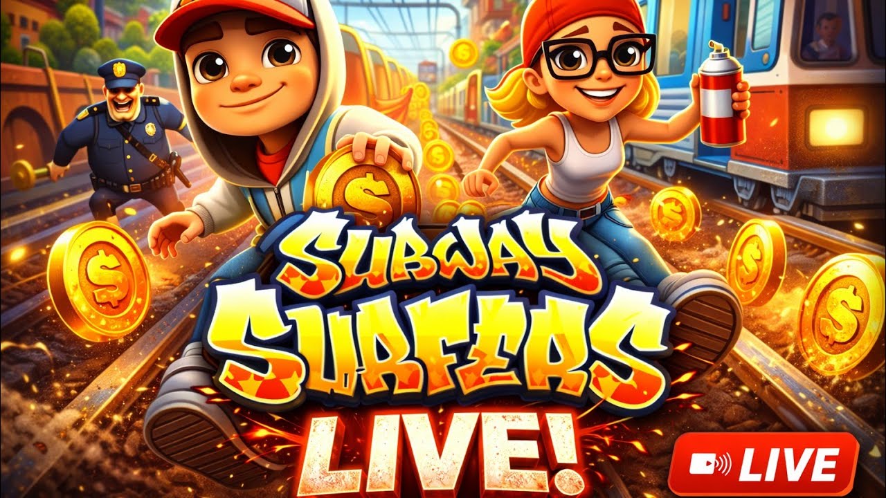 🔴 SUBWAY SURFERS LIVE 🚆 High Score Challenge | Extreme Gaming Live