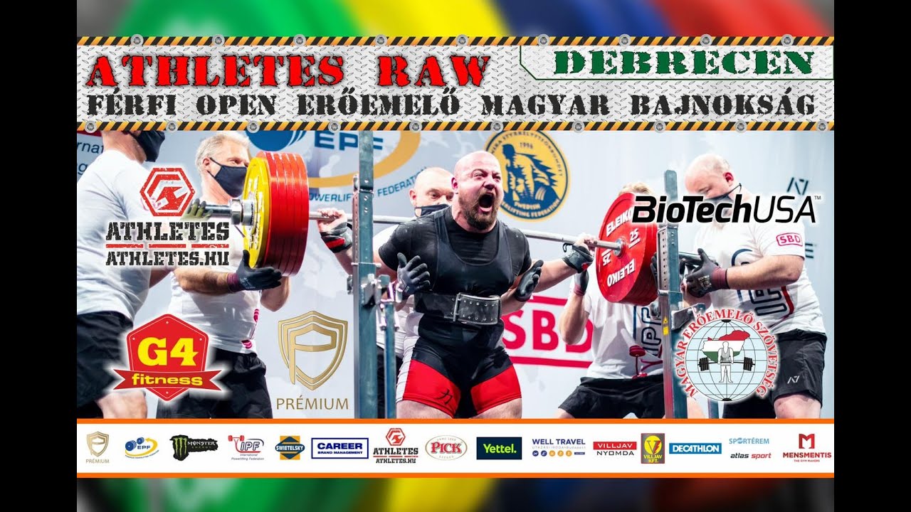 2022. évi raw férfi erőemelő OB 93kg