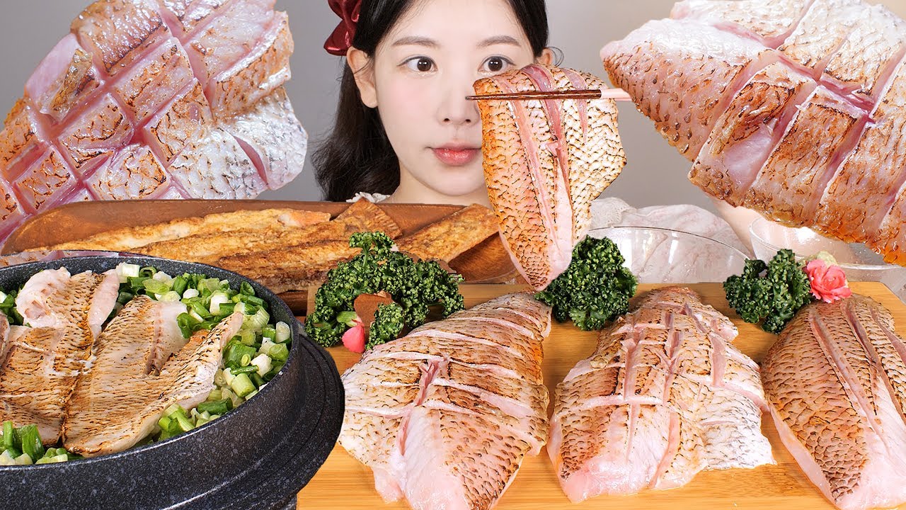 생선계의 샤넬 금태한상💗 금태솥밥 금태회 금태뼈튀김 금태미소된장국 먹방 Blackthroat Seaperch [eating show] mukbang korean food
