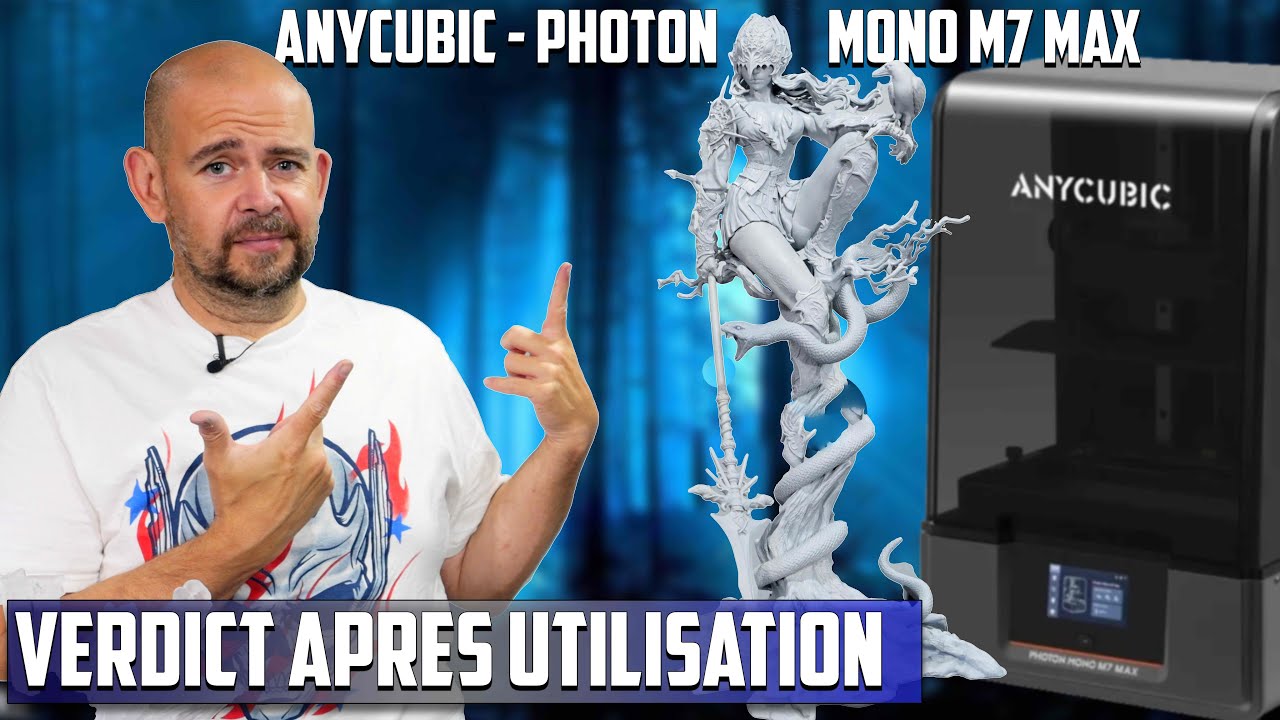Faut il l'acheter pour un débutant ? Verdict sur la Anycubic Photon Mono M7 MAX