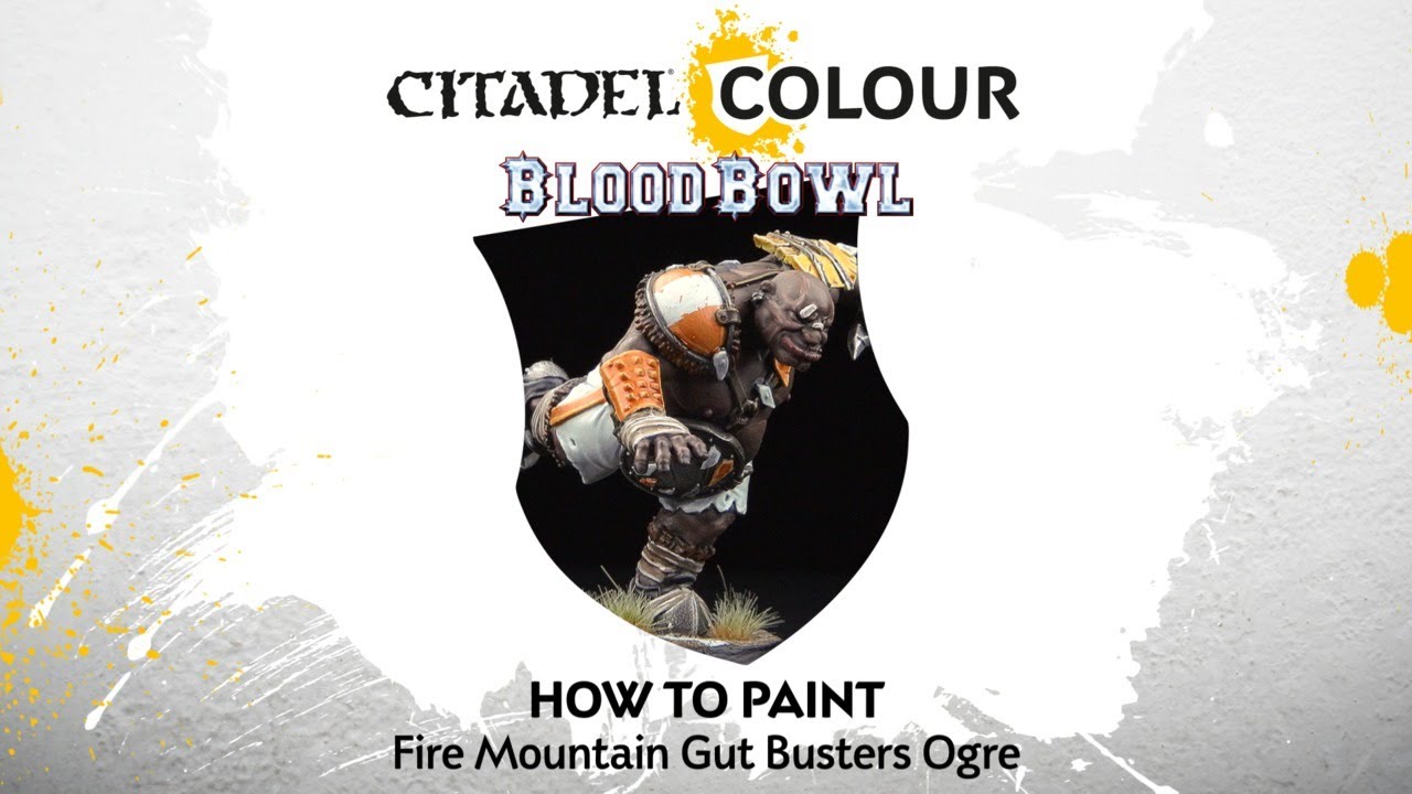 How to Paint Blood Bowl: Fire Mountain Gut Busters Ogre