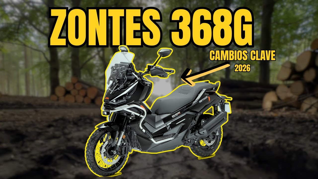 Zontes 368G 2026: todas las mejoras y cambios clave explicados.