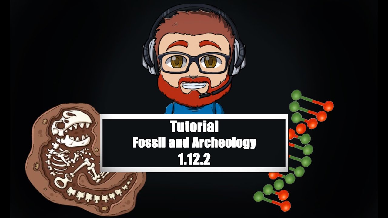 Tutorial Minecraft 1.12.2. Fossil and archeology.parte 1.2021