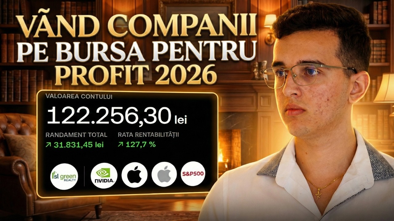 Vand Actiuni Pe Bursa Pentru Profit 2026 - 122.000 RON