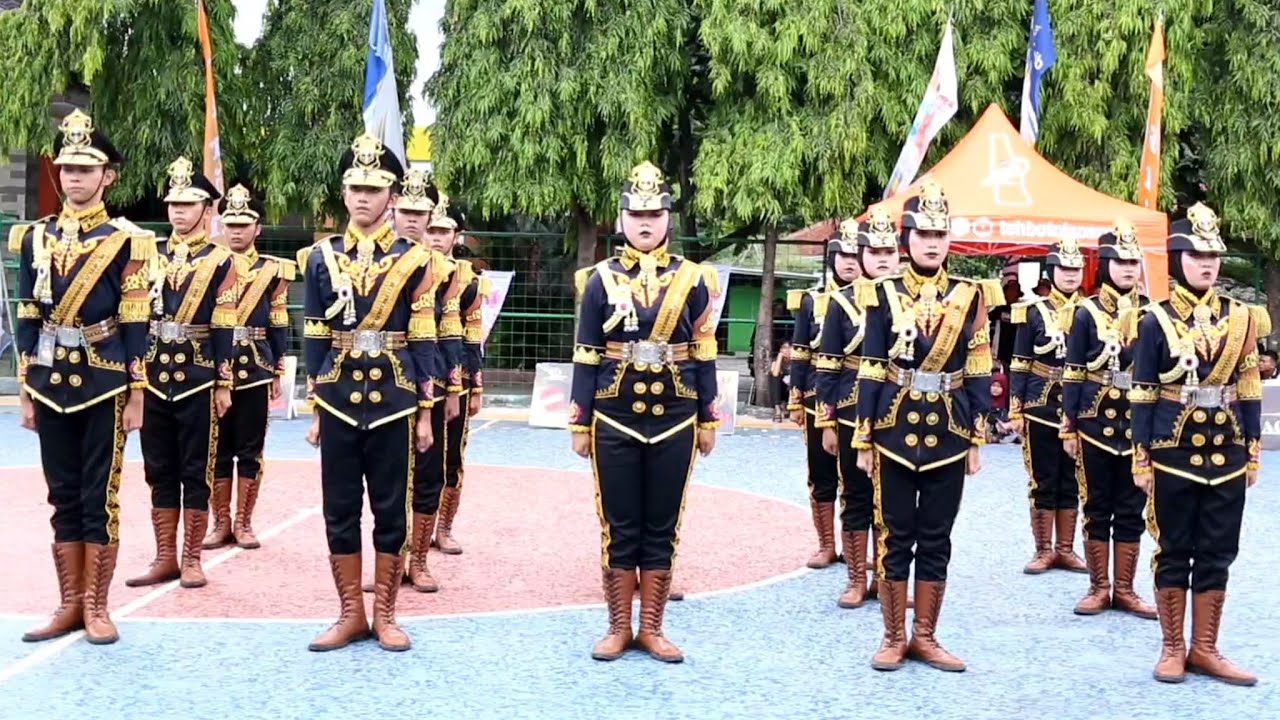 MERINDING! PASKIBRA SMAN 1 MAJALAYA BANDUNG LKBB LACOSTAR 2024