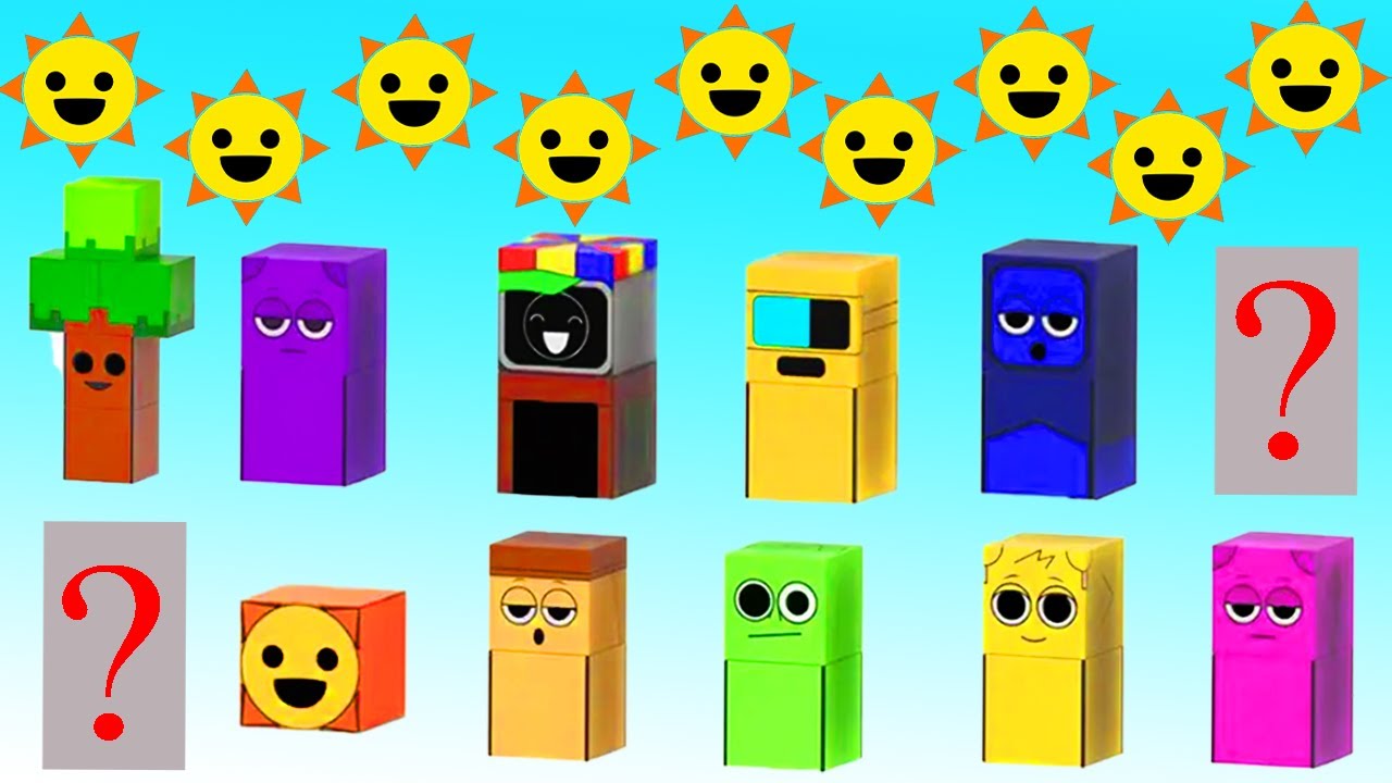 Paper DIY💖 CUTE SPRUNKI, Unboxing INCREDIBOX Blind Box, How to make Blind Bag | Tana Cubes DIY