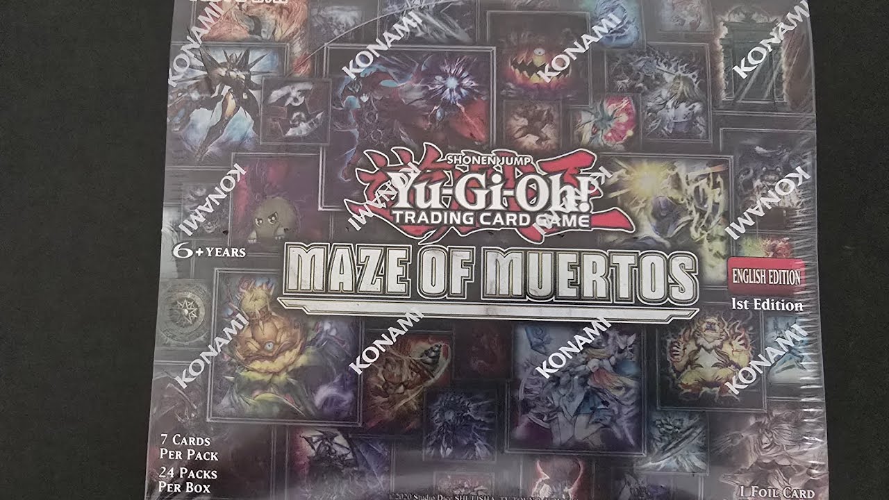 Cardboard Masochist: Maze of Muertos Box Opening 