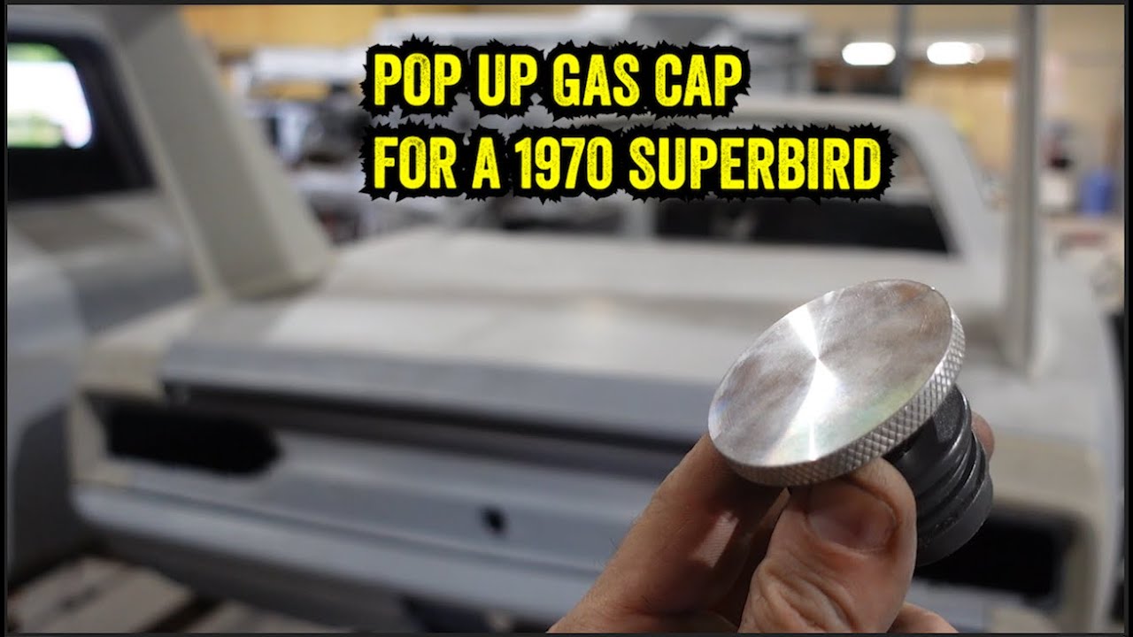 Installing a flush mount POP-UP gas cap | 1970 Plymouth SUPERBIRD