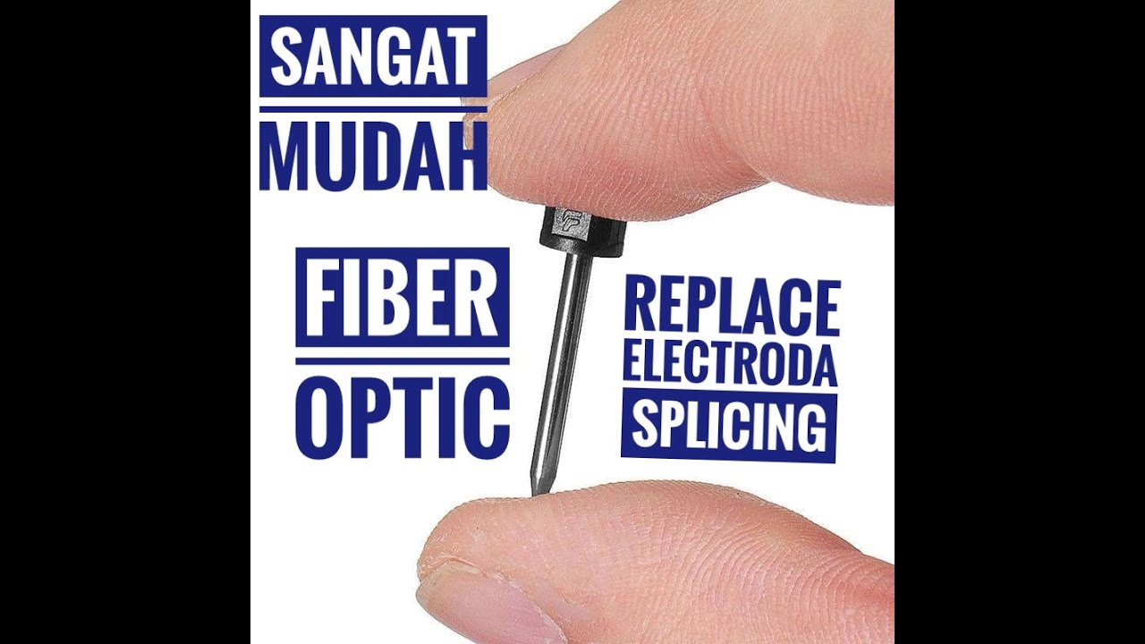 Tutorial Cara Ganti elektroda splicing MUDAH BANGET!!