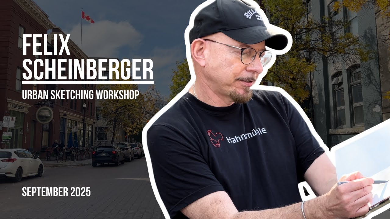 Urban Sketching Workshop with Felix Scheinberger