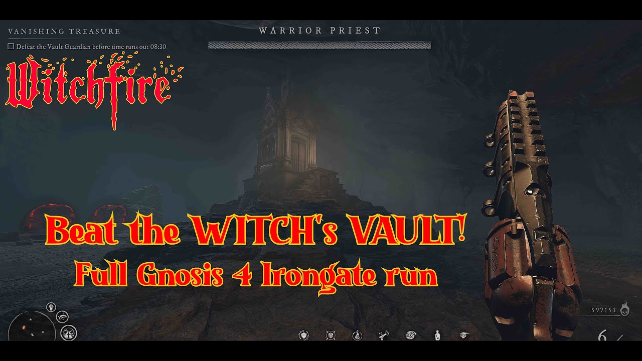 WITCHFIRE!  Beat the Irongate WITCH's VAULT!  Full run