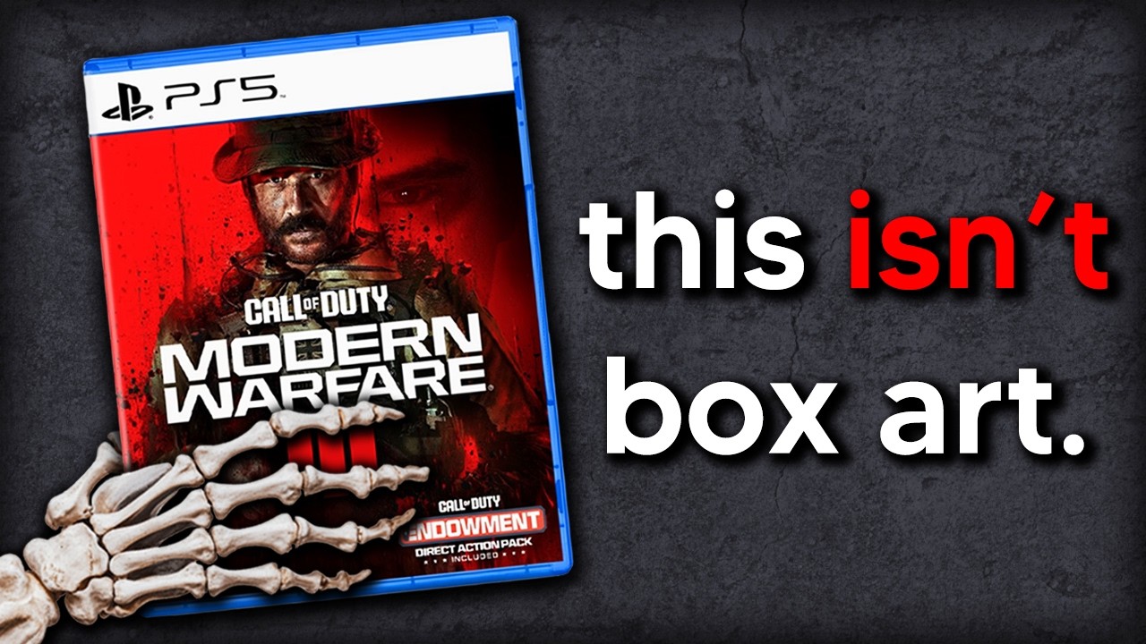 Video Game Box Art is Going EXTINCT.