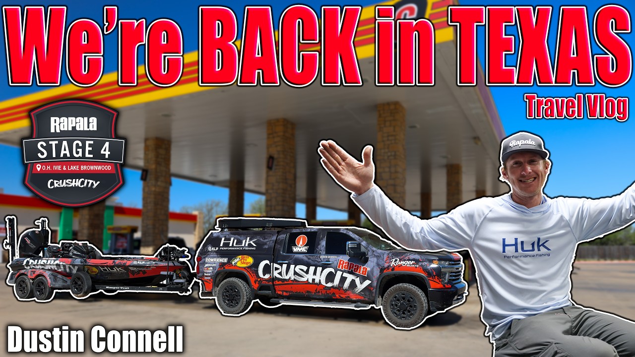 Heading Back to TEXAS - MLF Stage 4 O.H. Ivie - Travel Vlog