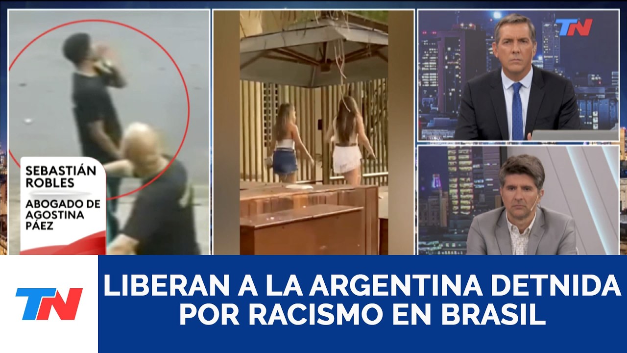 Conceden la libertad a Agostina Páez, la argentina arrestada en Brasil por gestos racistas