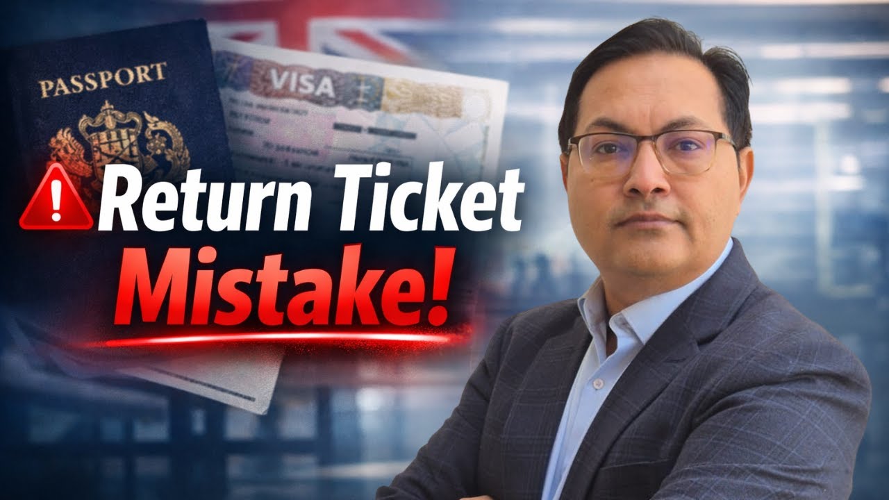 UK Tourist Visa Rejection Reasons | Return Ticket Mistakes 2025 | Indra Global