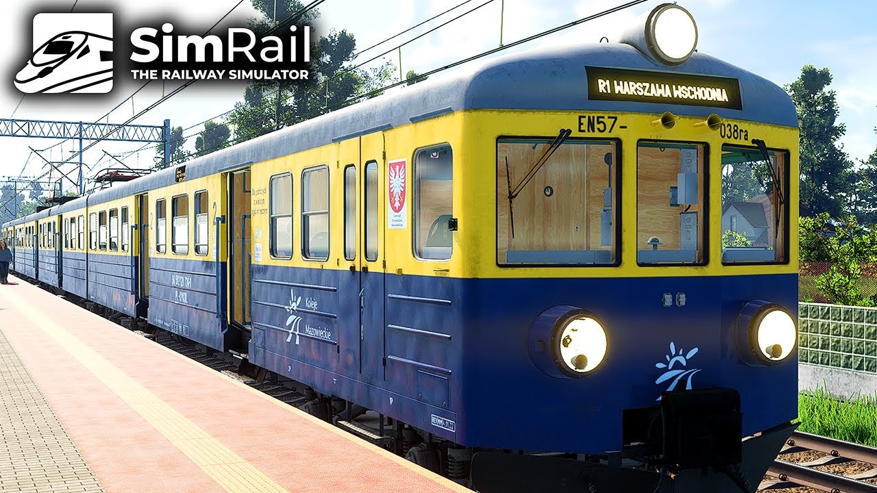 Simrail - Skierniewice to Warszawa Zachodnia | EN57