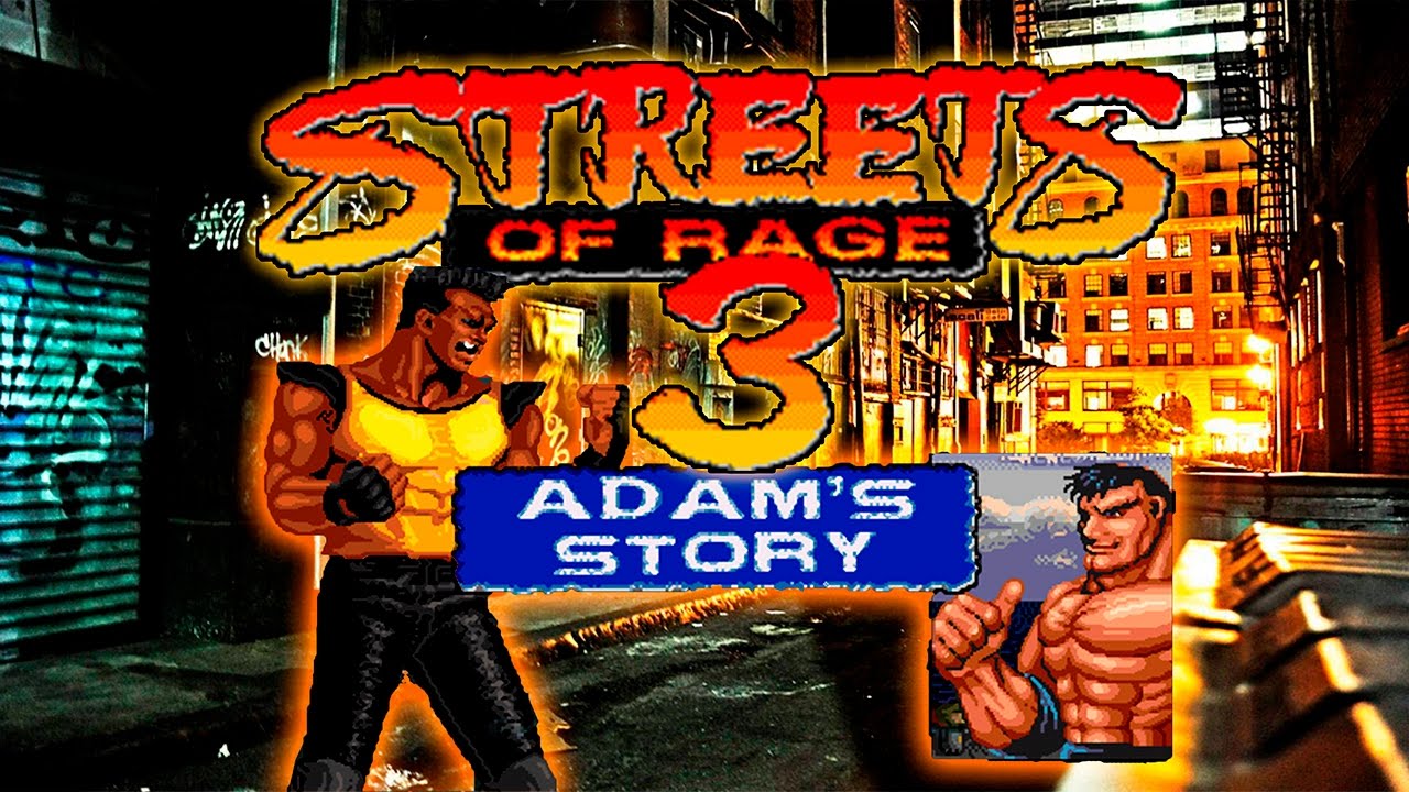 Streets of Rage Remake v5.1: mod SoR 3 - Adam's Story Extended (PC)