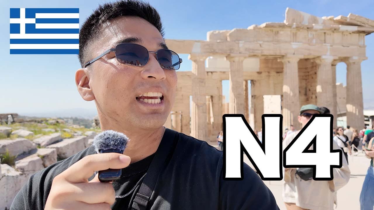 【N5-N4】Traveling to Greece!! - 1 hour Japanese listening practice