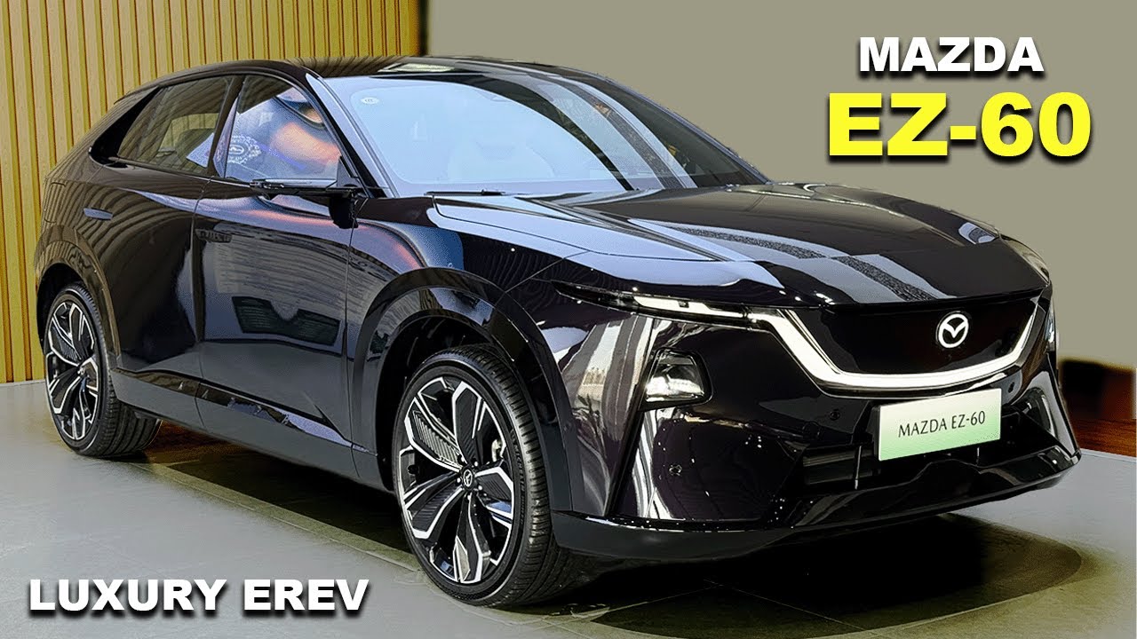 All-New Mazda EZ-60 - 1300km Range Luxury EV SUV Walkaround