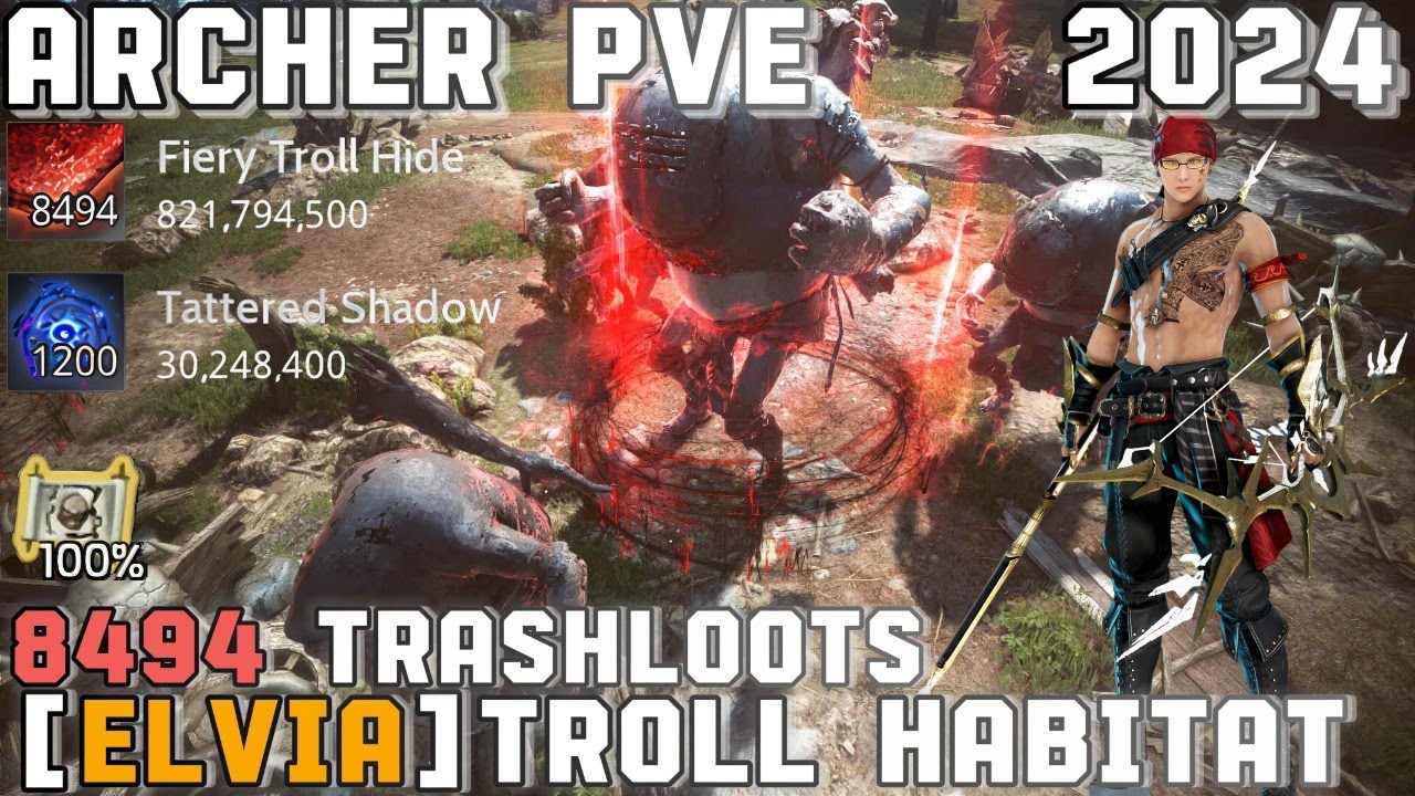 BDO | Troll Habitat Archer PVE 2024