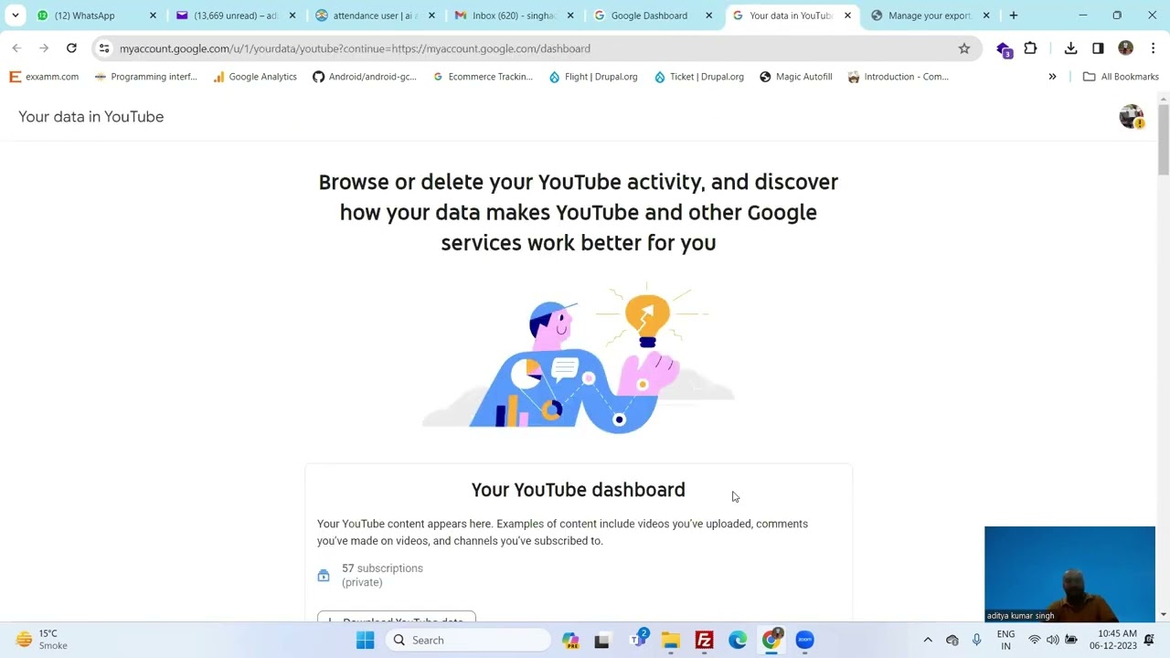 How to export or download data from google account soa technology