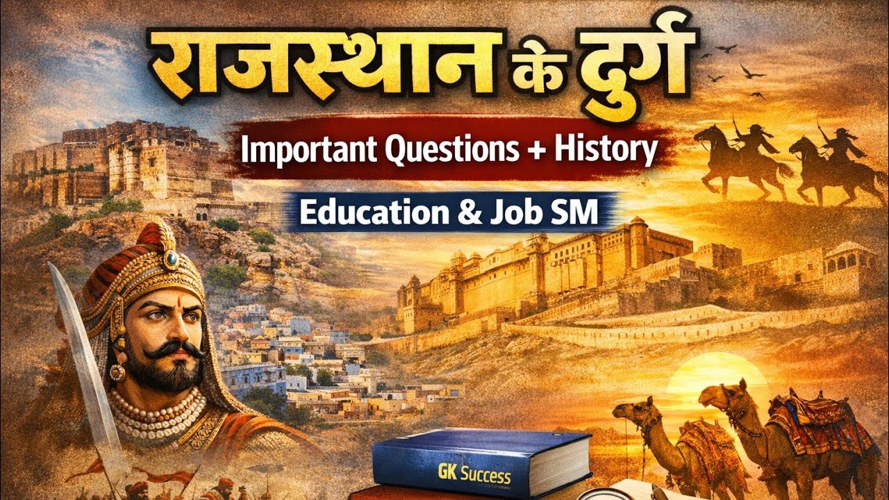 राजस्थान के प्रमुख दूर्ग ##rajasthanhistory​ #rajasthanhistoryartsculture​ #rajasthanhistoryclasse