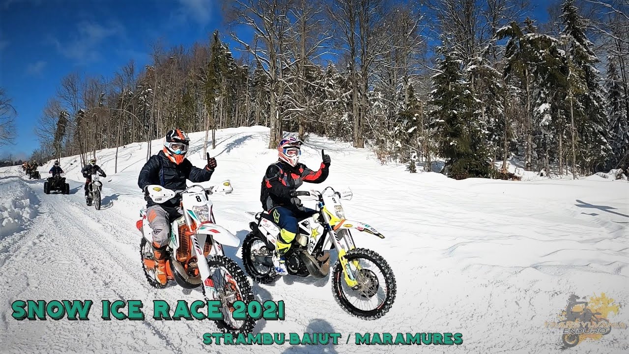 SNOW ICE RACE 2021 | Strambu-Baiut Maramures | MOTO ATV SSV | #HardEnduroVlog75