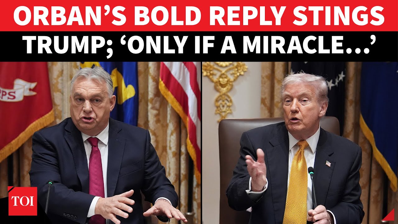 Orban’s SAVAGE Response Shocks Trump After He Asked If Ukraine Can Win War; ‘Only Miracle…’