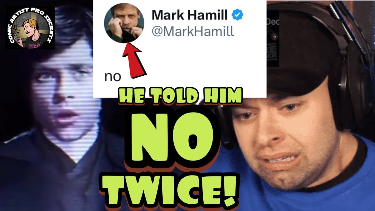 OUTRAGE!!!  MARK HAMILL tells STAR WARS THEORY 