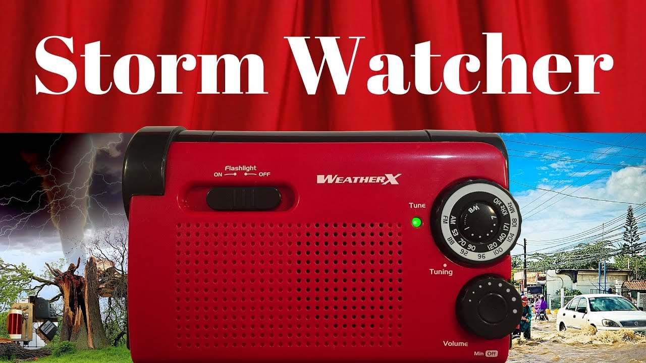 WeatherX WR182R AM FM NOAA Emergency Radio Unboxing & Review