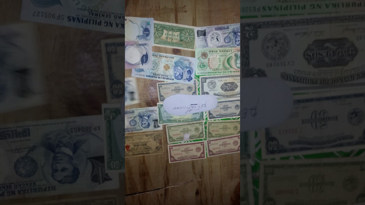 Phillipine old banknotes