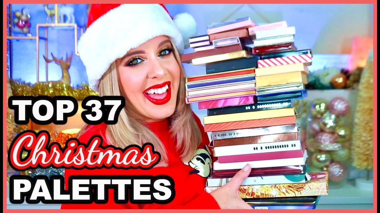 RANKING MY TOP 37 CHRISTMAS/ HOLIDAY PALETTES | 2023
