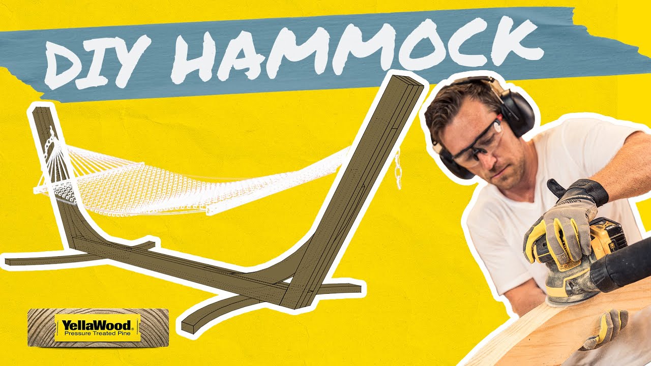 DIY Freestanding Hammock