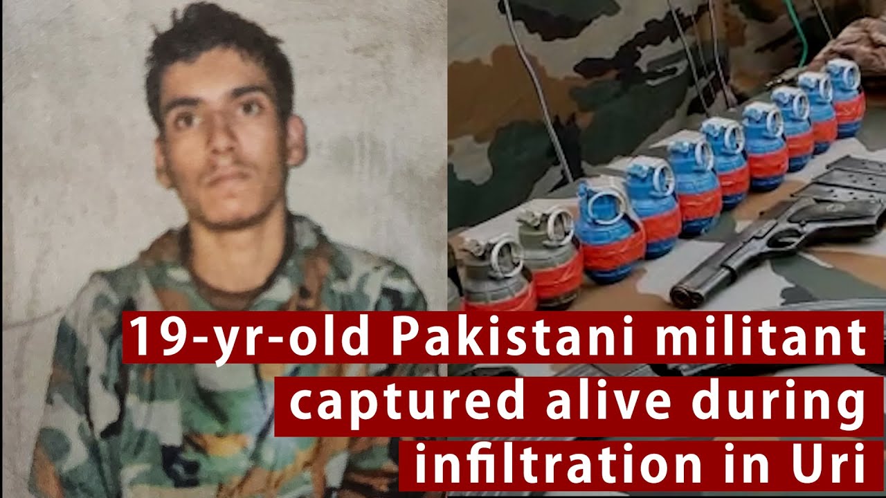 19-yr-old Pakistani militant captured alive during infiltration in Uri