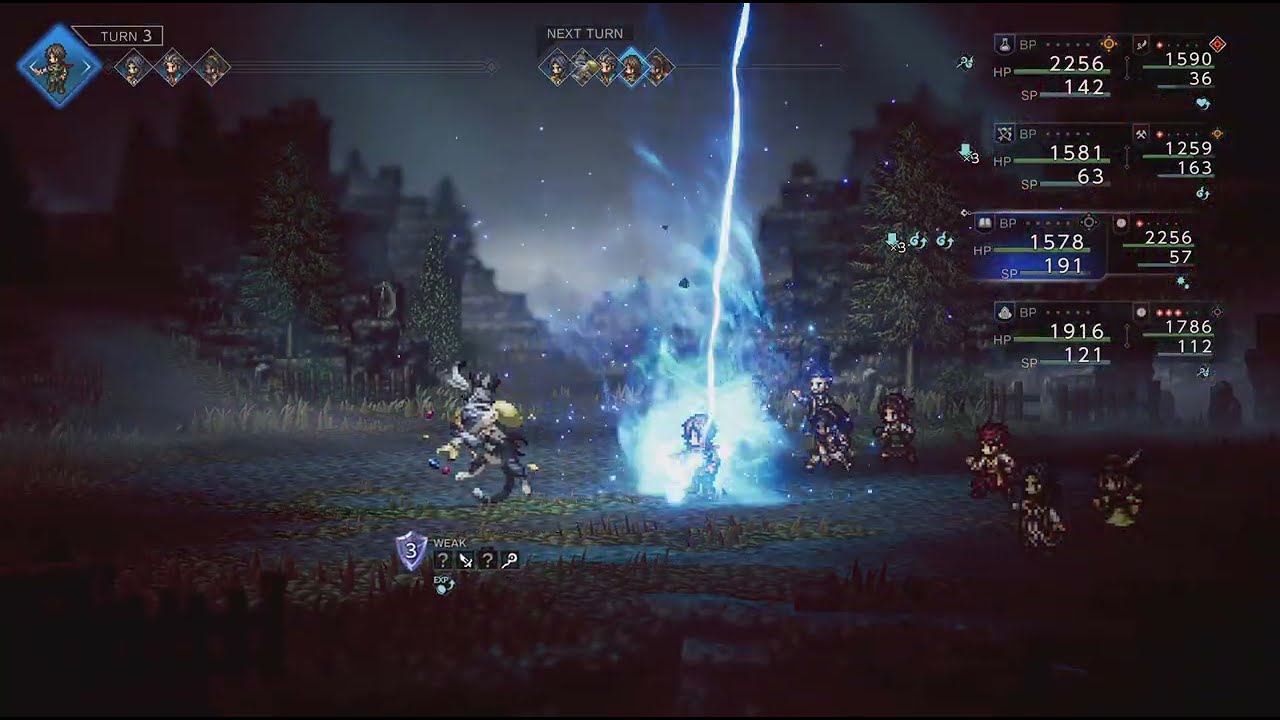 OCTOPATH TRAVELER 0　ジェントルキャットリン撃破