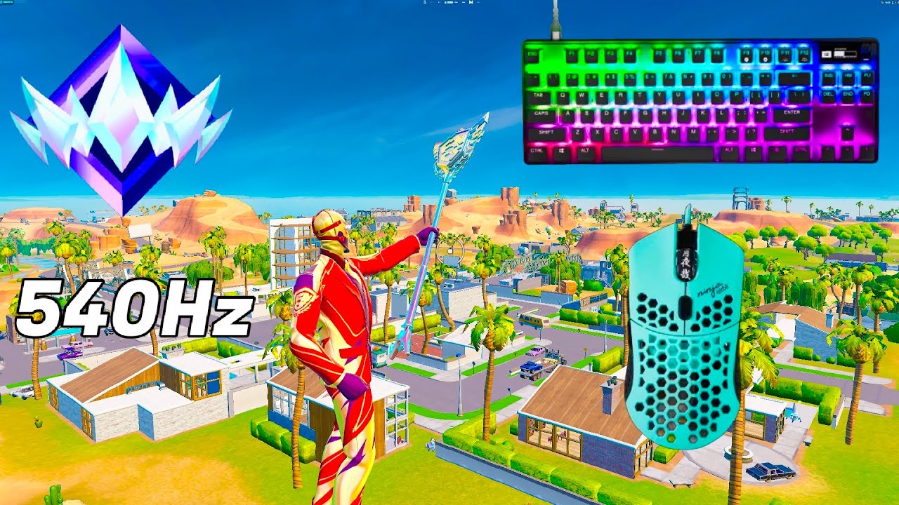 SteelSeries Apex Pro TKL ASMR 😴 Fortnite OG Ranked Reload 🏆 Satisfying Keyboard Fortnite 360 FPS 4K