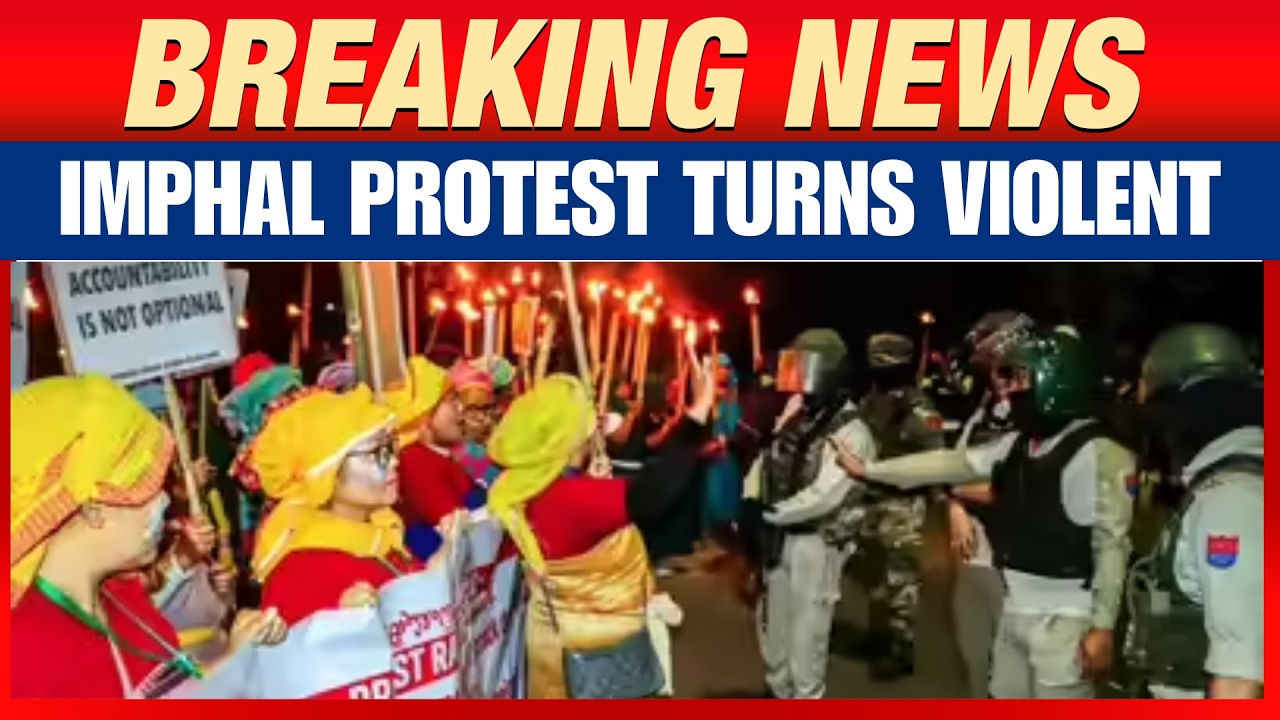 Imphal Protests Turn Violent | Massive Rally Demands Justice in Tronglaobi Incident | Manipur