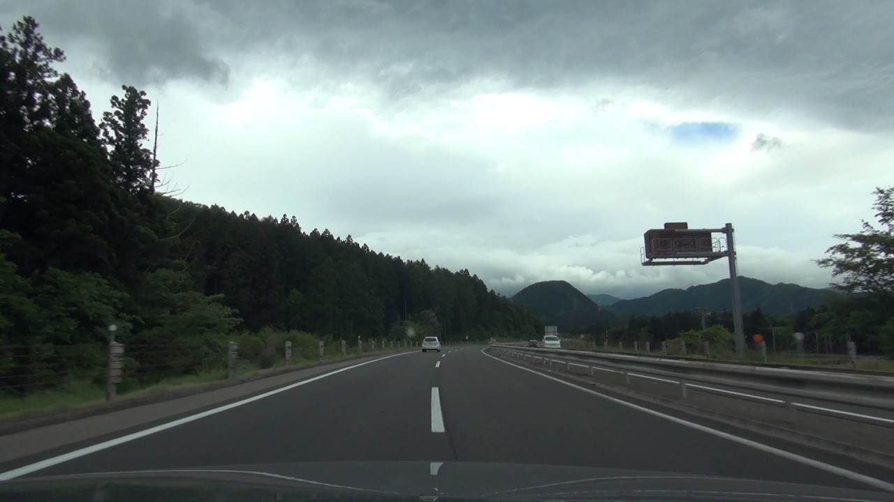 山形自動車道　村田JCT　&rArr;　古関PA　2017/06/03