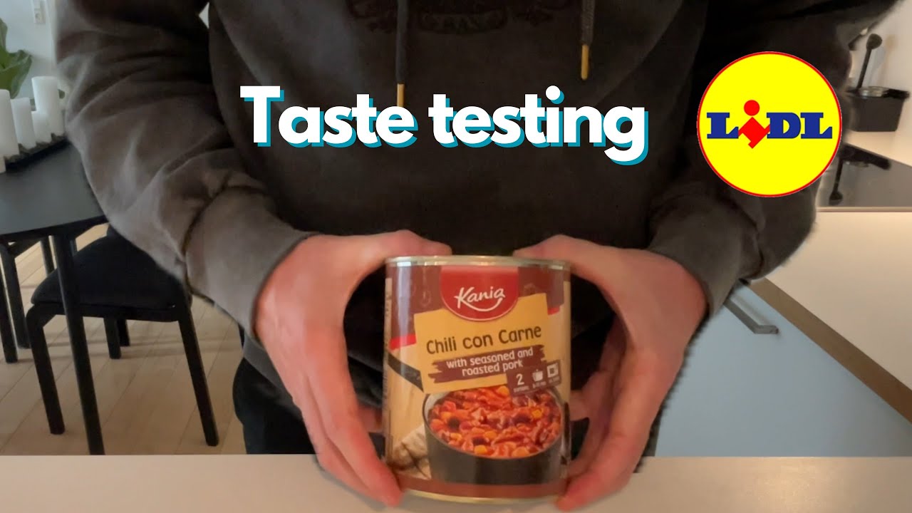 Taste testing Lidl {chili con carne}