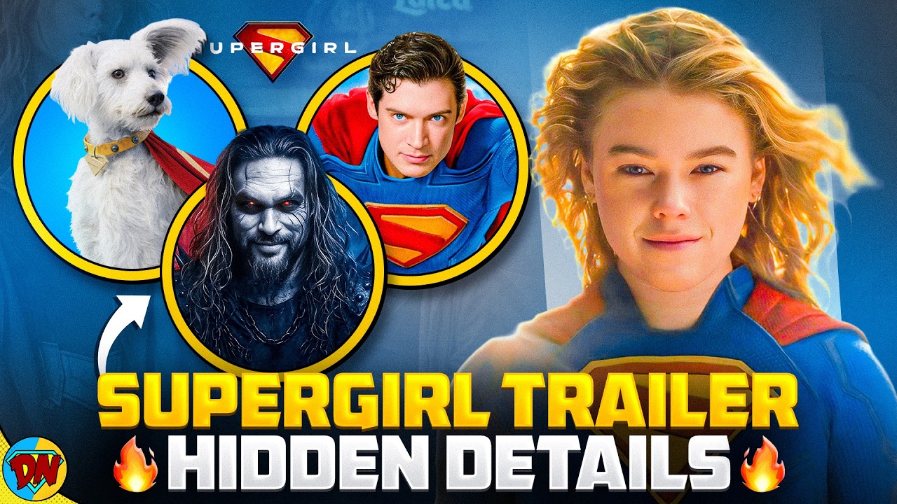 SUPERGIRL Trailer Breakdown & Hidden Details in Hindi | DesiNerd